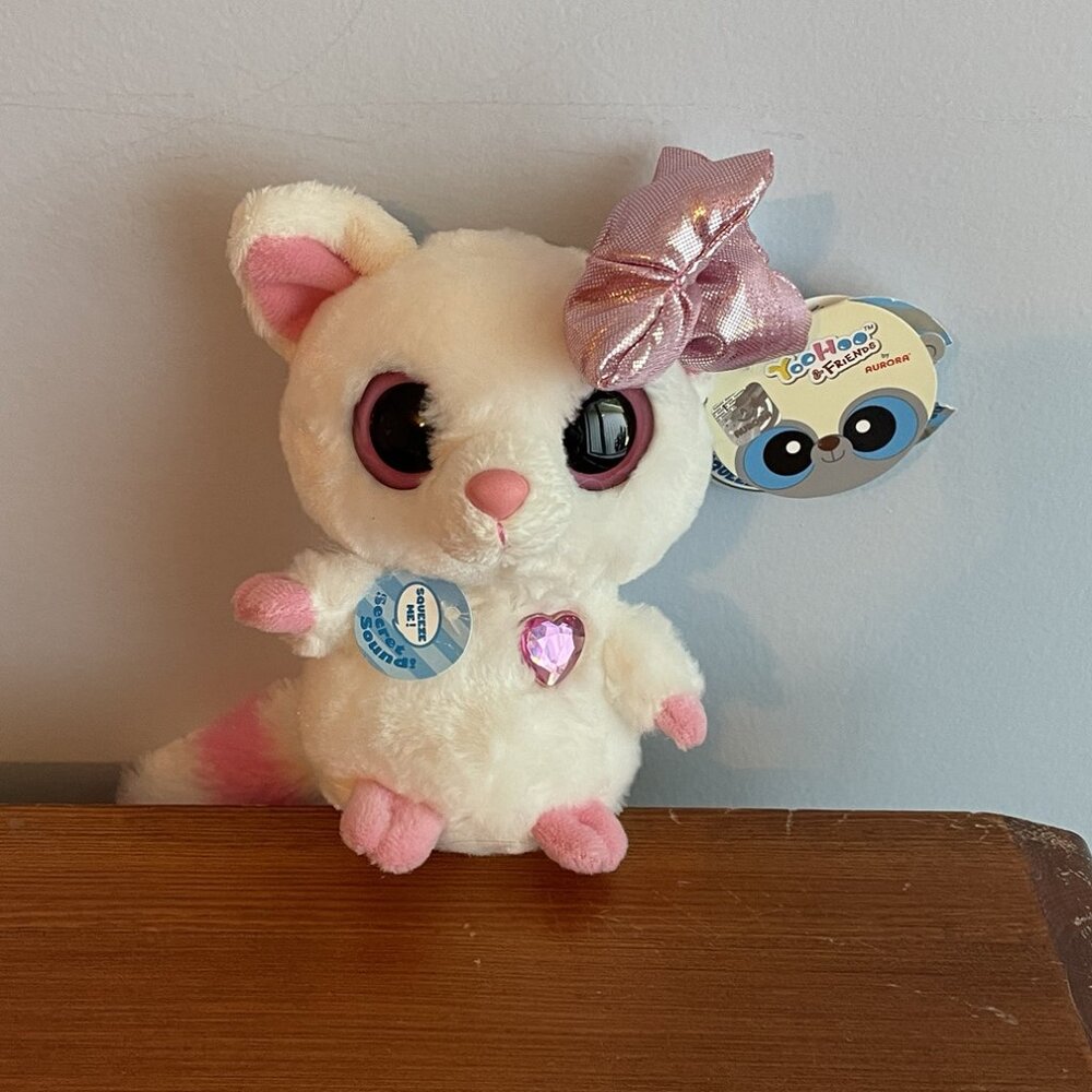 Aurora YooHoo & Friends Pammee Fennec Fox Secret Sounds Plush